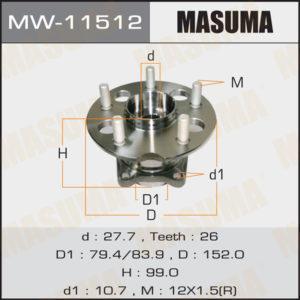 Ступичный узел MASUMA MW11512