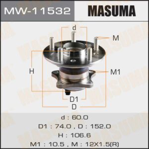 Ступичный узел MASUMA MW11532