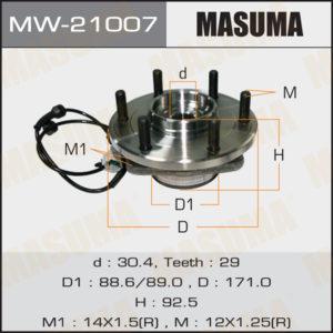 Ступичный узел MASUMA MW21007