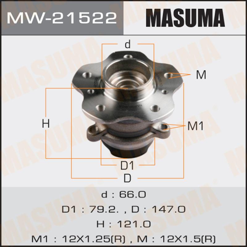 Ступичный узел MASUMA MW21522
