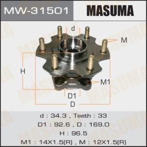 Ступовий вузол MASUMA MW31501