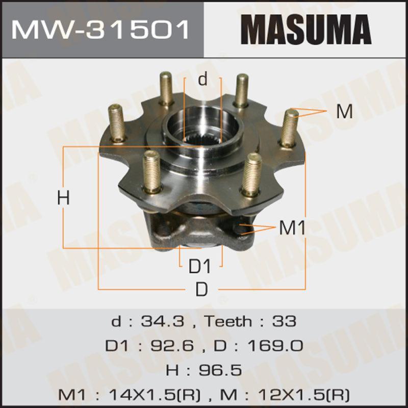 Ступовий вузол MASUMA MW31501