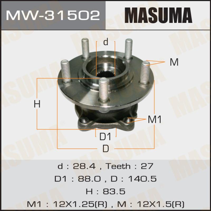 Ступовий вузол MASUMA MW31502