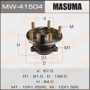 Ступичный узел MASUMA MW41504