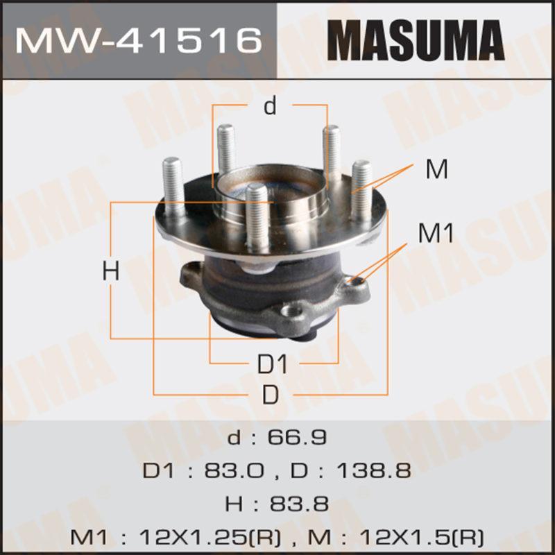Ступовий вузол MASUMA MW41516