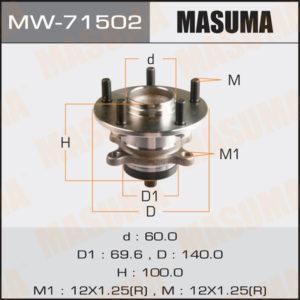 Ступичный узел MASUMA MW71502
