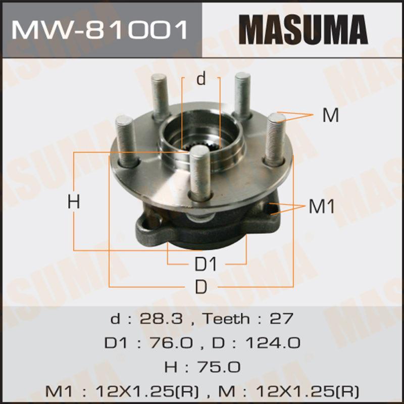 Ступовий вузол MASUMA MW81001