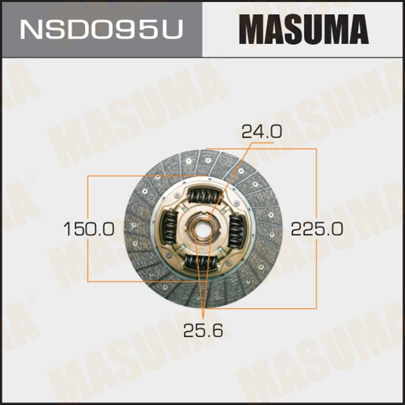 Диск сцепления  MASUMA NSD095U