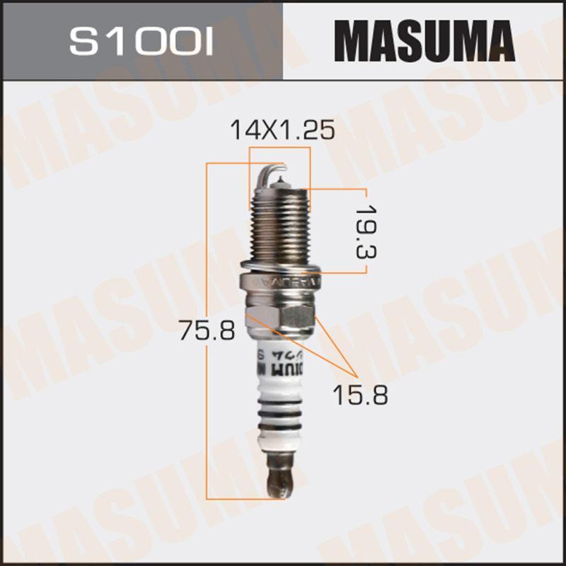 Свічка запалювання MASUMA S100I