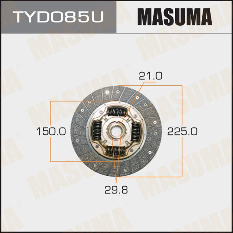 Диск зчеплення MASUMA TYD085U