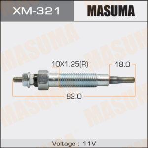 Свічка розжарювання MASUMA XM321