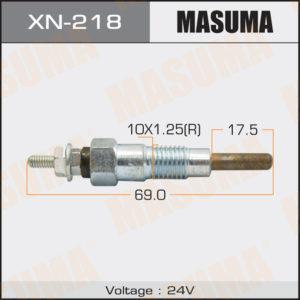 Свічка розжарювання MASUMA XN218