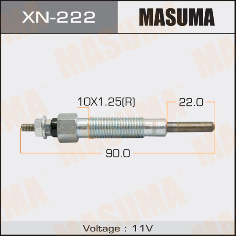 Свічка розжарювання MASUMA XN222