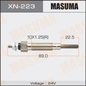 Свічка розжарювання MASUMA XN223