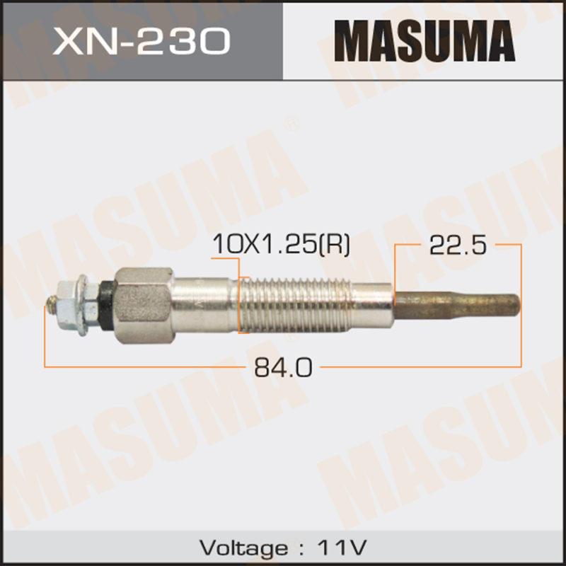 Свічка розжарювання MASUMA XN230