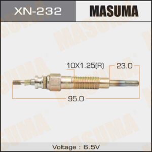 Свічка розжарювання MASUMA XN232