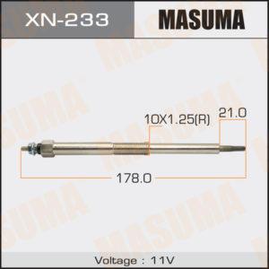 Свеча накаливания MASUMA XN233