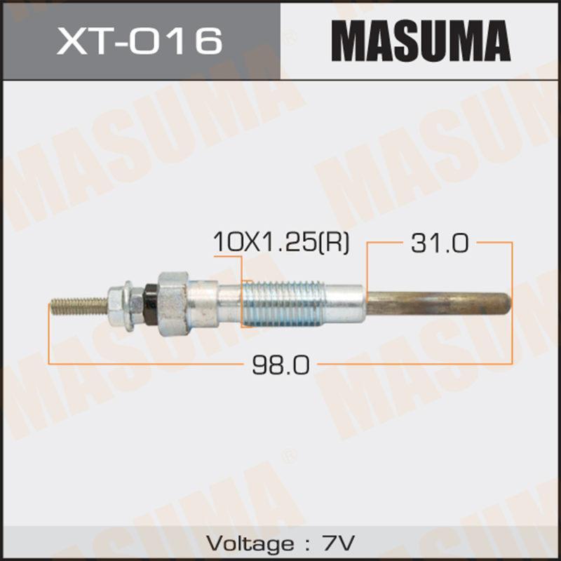 Свеча накаливания MASUMA XT016