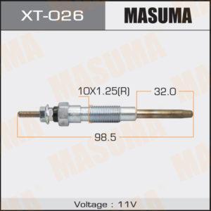 Свічка розжарювання MASUMA XT026