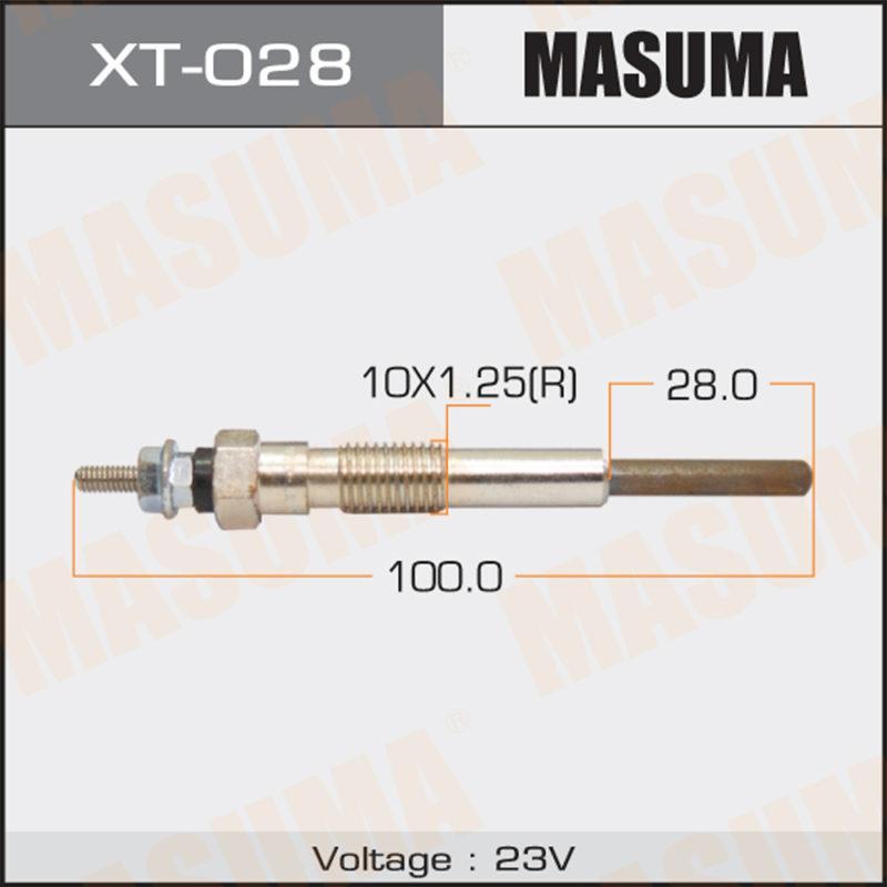 Свеча накаливания MASUMA XT028