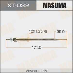 Свеча накаливания MASUMA XT032