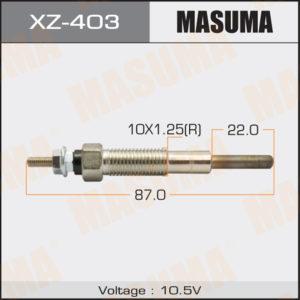 Свеча накаливания MASUMA XZ403