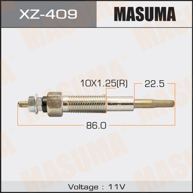 Свічка розжарювання MASUMA XZ409