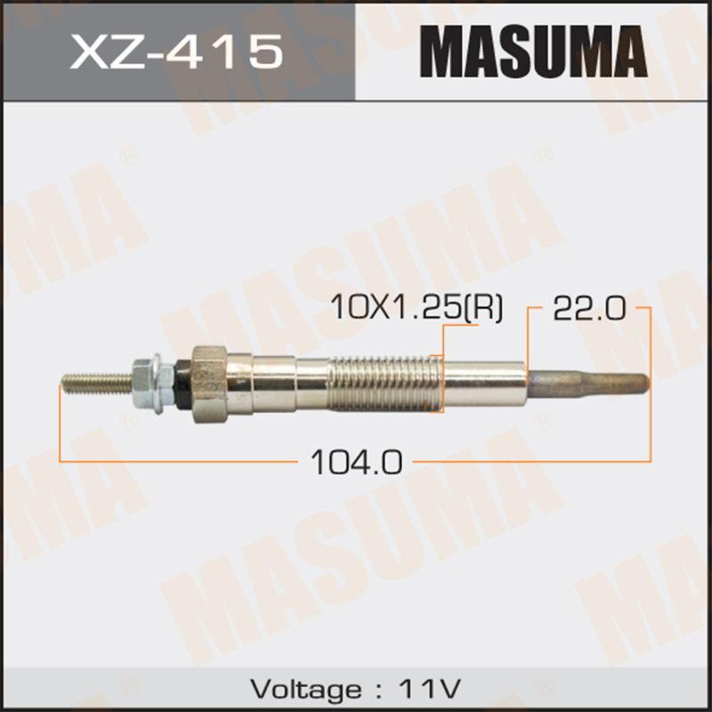 Свеча накаливания MASUMA XZ415